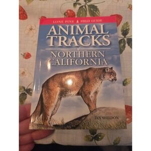California Nature Guide Lot Mammals of California & Animal Tracks NorCal Books